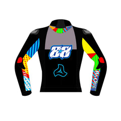 RACING BIKER JACKET MIGUEL OLIVEIRA APRILIA WINTER TEST 2023