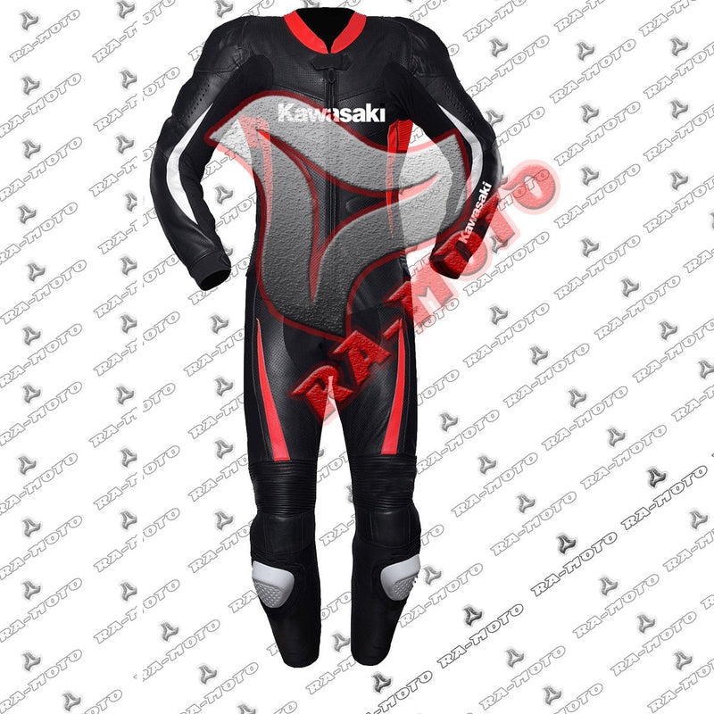 RA-15308 KAWASAKI MOTORBIKE LEATHER SUIT