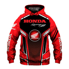 Men's and women's spring and autumn 3D motorcycle hoodie cycling suit racing suit CBR Honda motorcycle suit pullover sweater