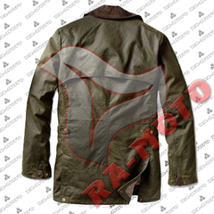 RA-18210 TEXTILE COTTON WAX JACKET