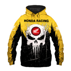 Men's and women's spring and autumn 3D motorcycle hoodie cycling suit racing suit CBR Honda motorcycle suit pullover sweater