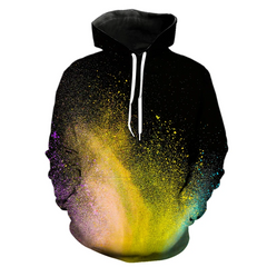 Men Women Children Fashion Hoodies Colorful smoke 3D Printed Sweatshirts Pullover Long Sleeve Boy Girl Kids Streetwear Coat