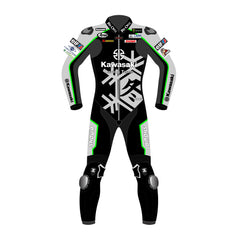 LEATHER SUITS MOTORCYCLE JONATHAN REA KAWASAKI JEREZ TEST 2023