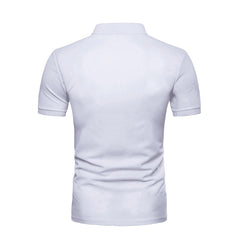 Men Polo Shirt Short Sleeve Polo Shirt Contrast Color Polo New Clothing Summer Streetwear Casual Fashion Men tops