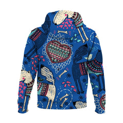 Spring And Autumn 3D Printing Hoodies Men Abstract pattern Oversized Hoodie Sweatshirt Streetwear Pullovers Tops