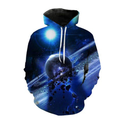 Universe Starry Sky Astronaut Element 3D Printed Hoodies Men Women Long Pattern Sweatshirt Coat Cool Fashion Streetwear Pullover