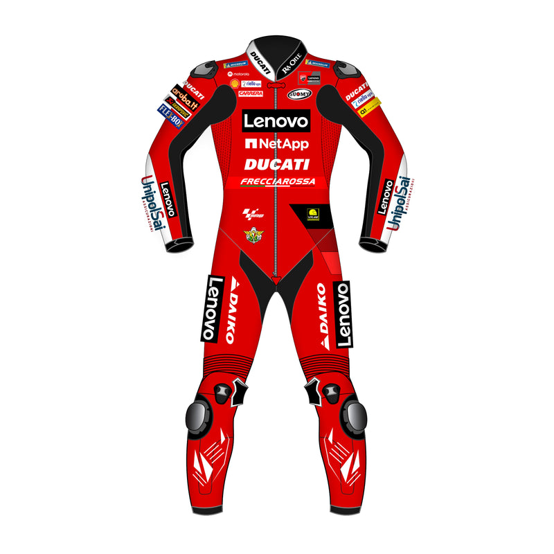 MOTORCYCLE LEATHER SUIT ALVARO BAUTISTA DUCATI WSBK 2022