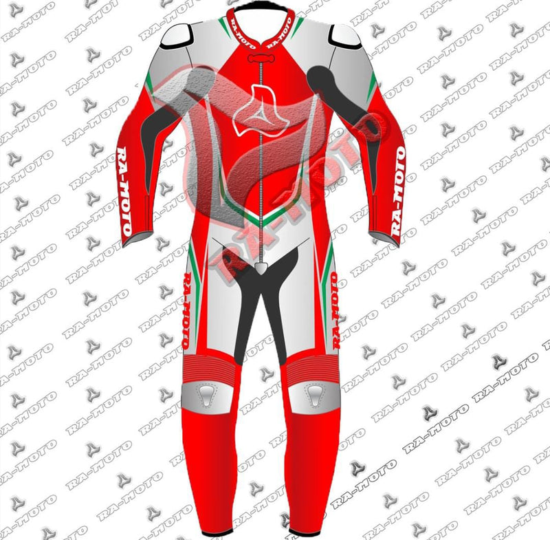 RA-15277 TYPHON MOTORBIKE DRAG LEATHER RACING SUIT