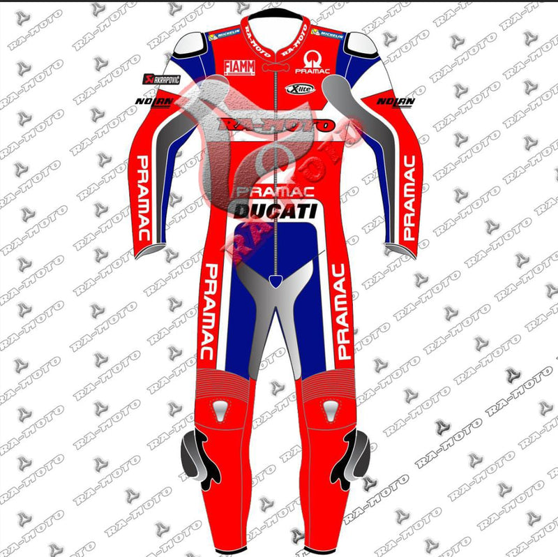 RA-15237 JACK MILLER DUCATI PRAMAC MOTOGP 2018 LEATHER SUIT