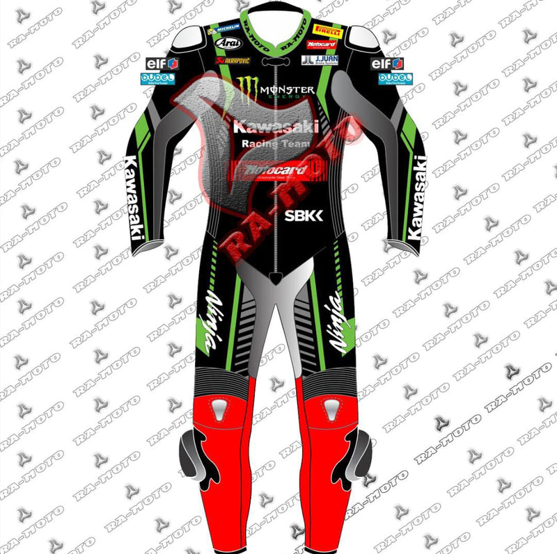 RA-15130 JONATHAN REA KAWASAKI WSBK 2018 LEATHER SUIT