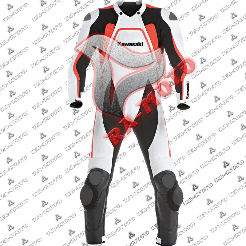 RA-15314 KAWASAKI MOTORBIKE LEATHER SUIT