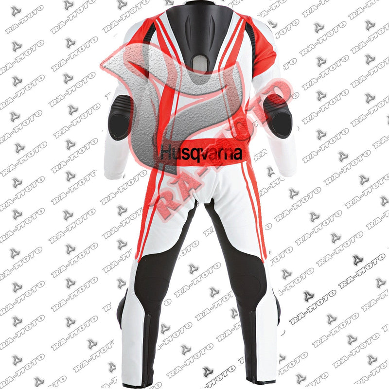 RA-15300 HUSQVARNA MOTORBIKE LEATHER SUIT