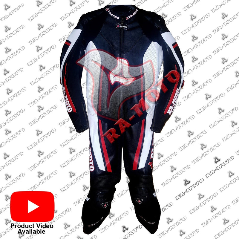 RA-15244 RAMOTO G PRO MOTORBIKE RACE LEATHER SUIT